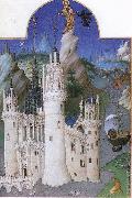 LIMBOURG brothers Les trs riches heures du Duc de Berry g oil on canvas